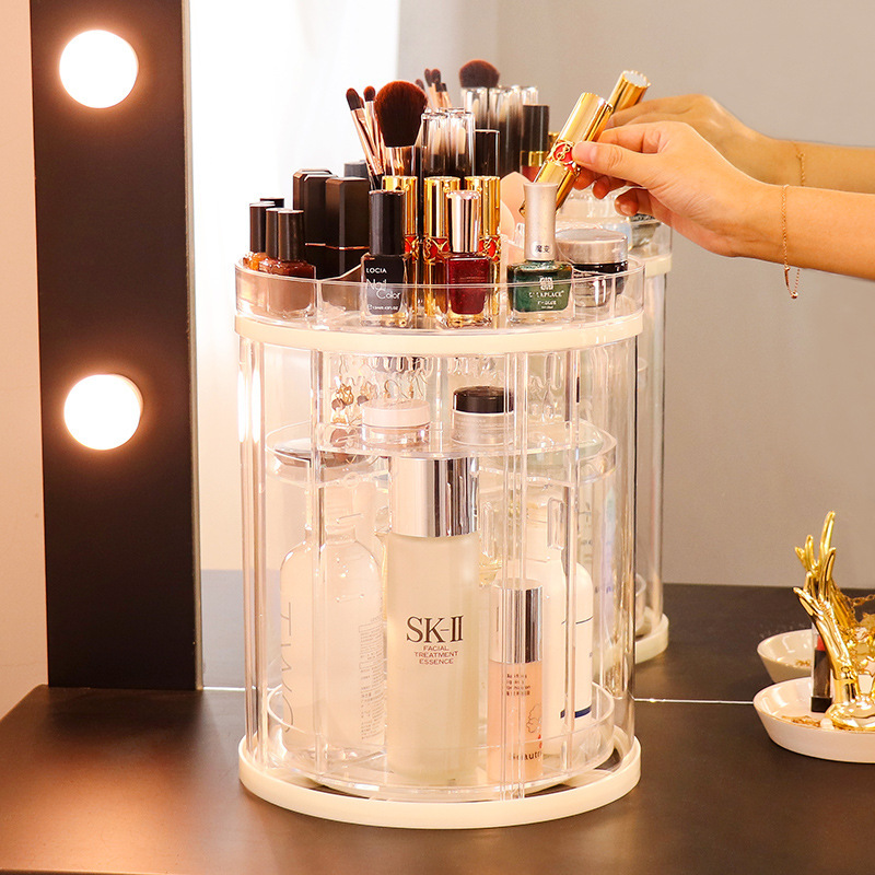 Rotating Cosmetics Storage Rack Large Capacity 8 Rotating Cosmetics Storage Rack Large Capacity - Image 8