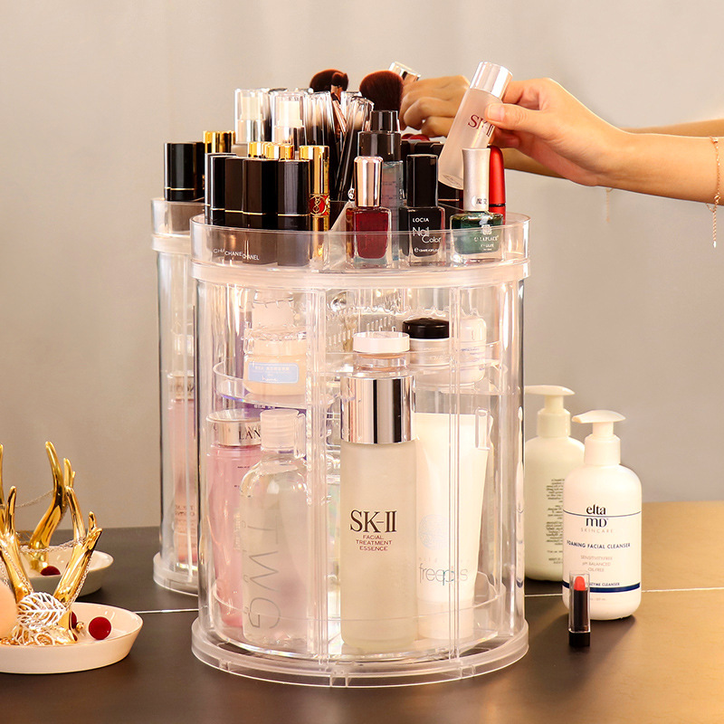 Rotating Cosmetics Storage Rack Large Capacity 4 Rotating Cosmetics Storage Rack Large Capacity - Image 4
