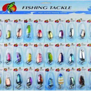 Metal Sheetmetal Lures Set 30x Spinnerbait