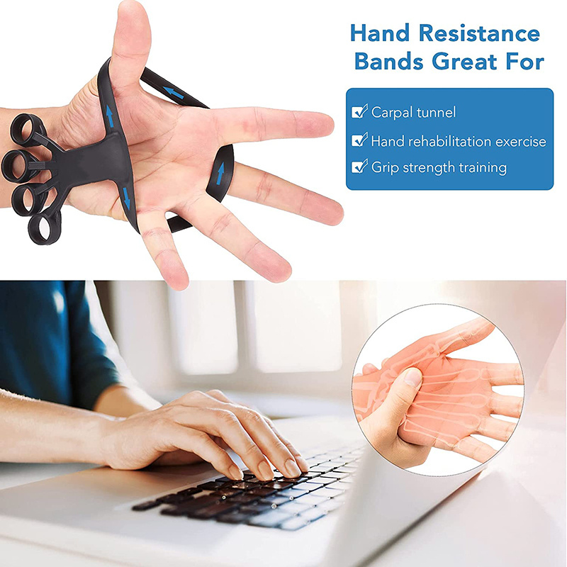 Silicone Grip Device Finger Exercise Stretcher 4 Silicone Grip Device Finger Exercise Stretcher - Image 4