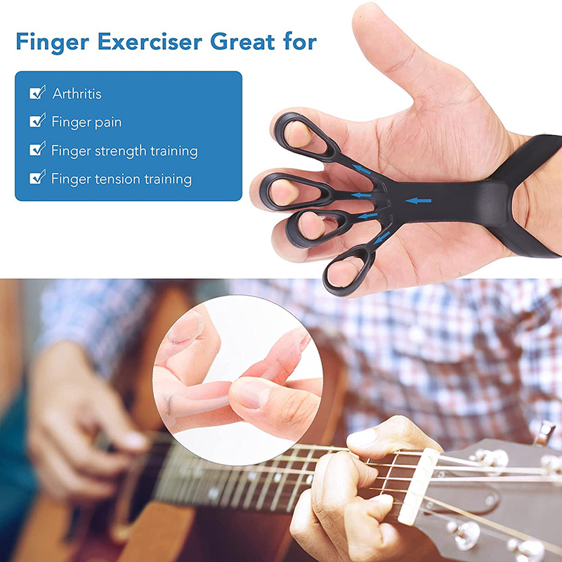 Silicone Grip Device Finger Exercise Stretcher 6 Silicone Grip Device Finger Exercise Stretcher - Image 6