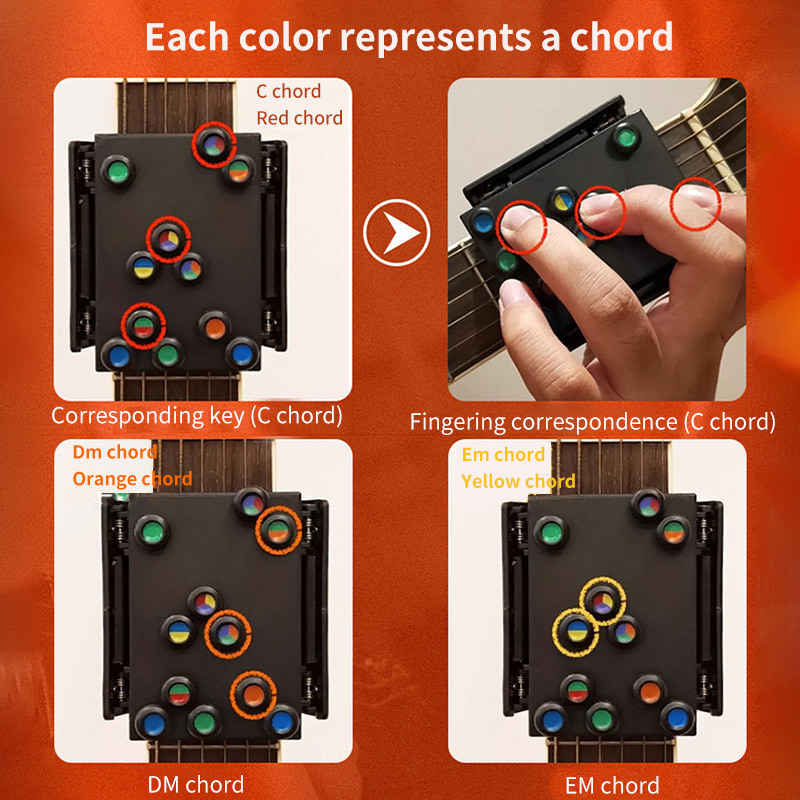 Guitar Trainer Practice Chord Buddy 21 Chords 3 Guitar Trainer Practice Chord Buddy 21 Chords - Image 3