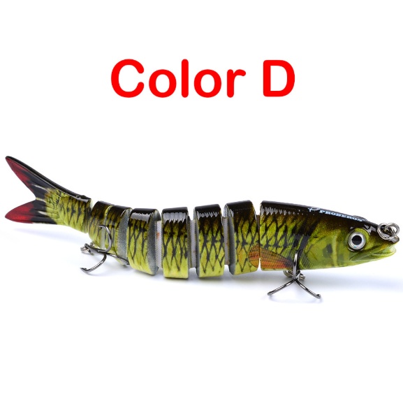 Artificial Multi Jointed Fishing Lures 3 Artificial Multi Jointed Fishing Lures - Image 3