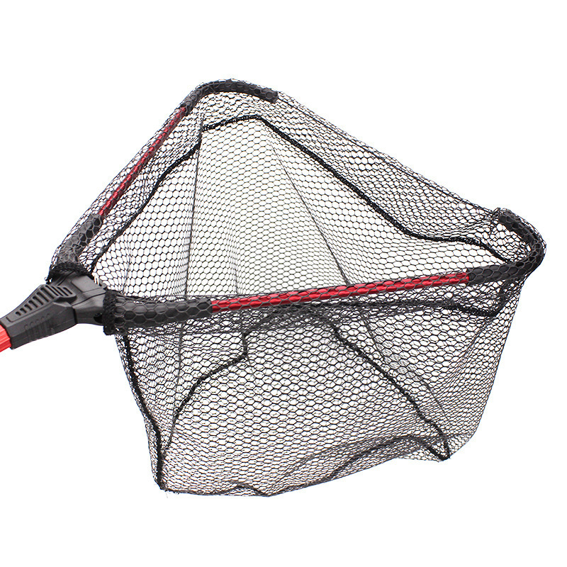 Aluminum Alloy Single Section Triangular Folding Dip Net Fly 3 Aluminum Alloy Single Section Triangular Folding Dip Net Fly - Image 3