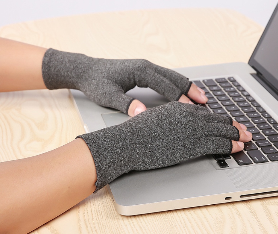 Breathable Health Care Half Finger Gloves 2 Breathable Health Care Half Finger Gloves - Image 2