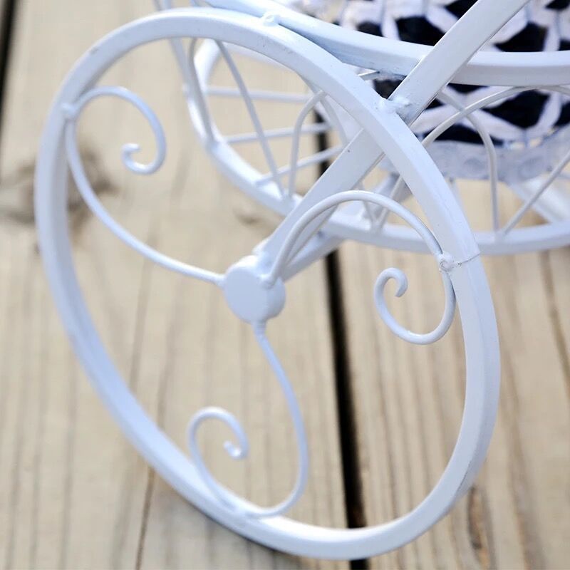 Tricycle Plant Stand Flower Pot Cart Holder Ideal For Home Garden And Patio 3 Tricycle Plant Stand Flower Pot Cart Holder Ideal For Home Garden And Patio - Image 3