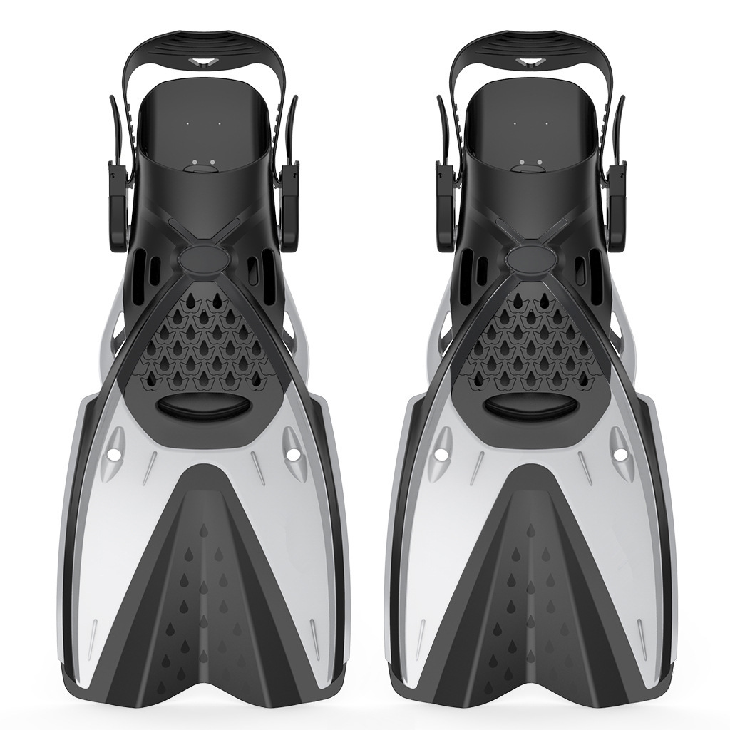 Adult Snorkel Fins Lightweight Swim Diving Flippers 3 Adult Snorkel Fins Lightweight Swim Diving Flippers - Image 3