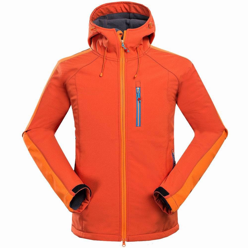 Men Camping Windproof Jacket Soft Shell Jacket 4 Men Camping Windproof Jacket Soft Shell Jacket - Image 4