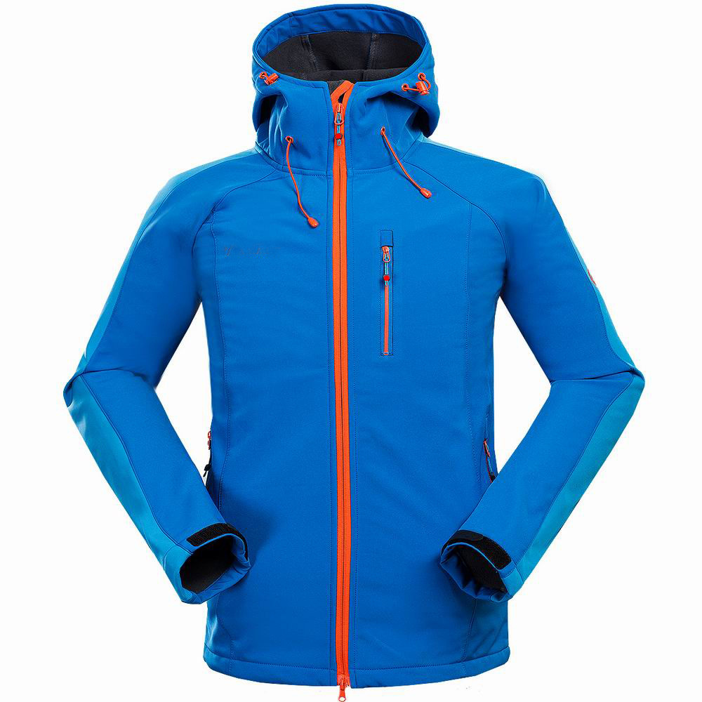 Men Camping Windproof Jacket Soft Shell Jacket 2 Men Camping Windproof Jacket Soft Shell Jacket - Image 2