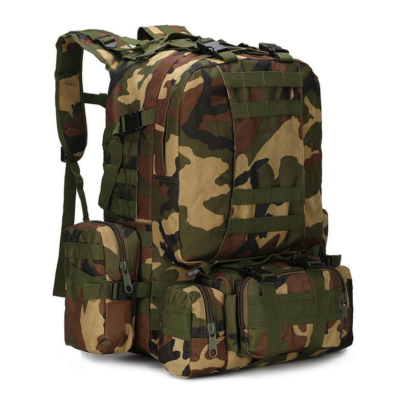 Outdoors Camouflage Tactical Hiking Bacpack 2 Outdoors Camouflage Tactical Hiking Bacpack - Image 2