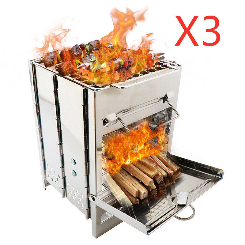 Adjustable Windproof Lightweight Camping Wood Stove 2 Adjustable Windproof Lightweight Camping Wood Stove - Image 2