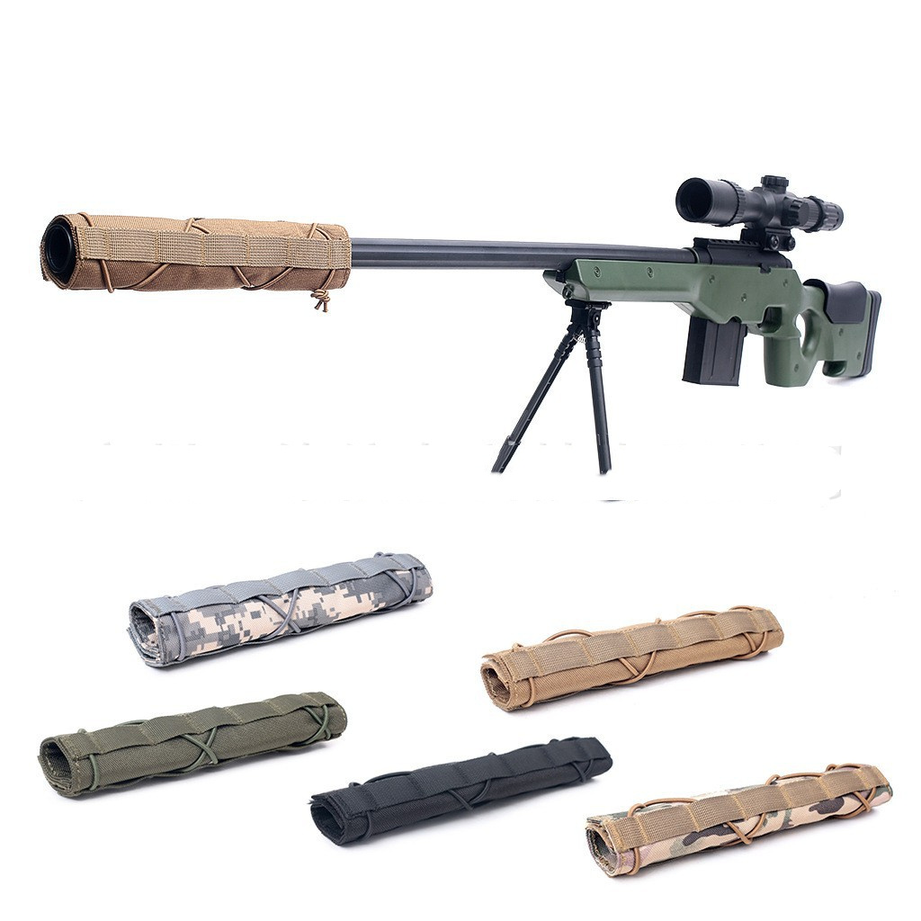 Outdoor Hunting Gear Silencer Bag Camo Protection Cover 1 Outdoor Hunting Gear Silencer Bag Camo Protection Cover