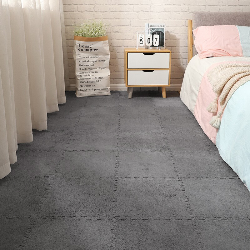 10X Interlocking Carpet Tiles Floor Mat Tiles 8 10X Interlocking Carpet Tiles Floor Mat Tiles - Image 8