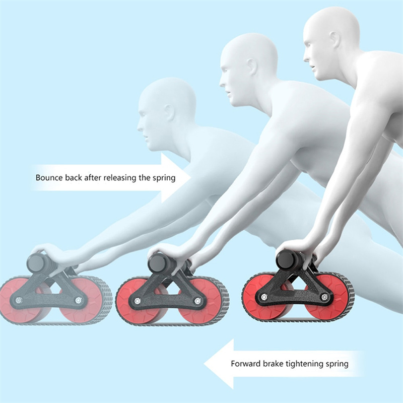 Double Wheel Abdominal Exerciser Abs Roller 4 Double Wheel Abdominal Exerciser Abs Roller - Image 4