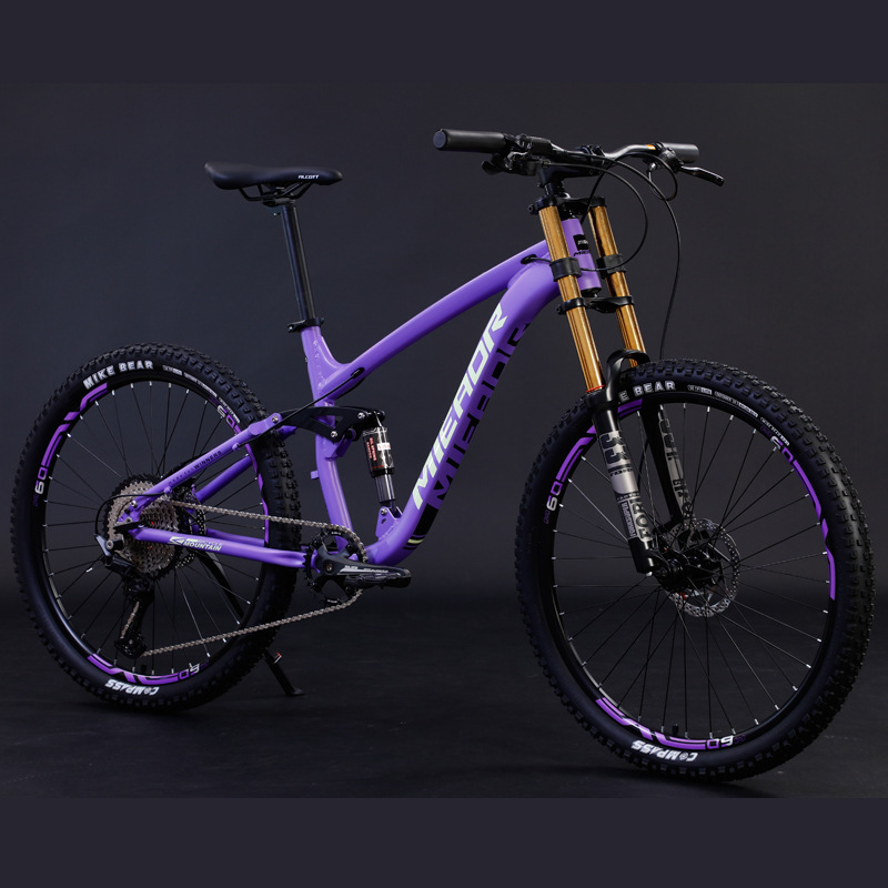 Aluminum Alloy Soft Tail Oil Brake Damping Mountain Bike Bicyc 3 Aluminum Alloy Soft Tail Oil Brake Damping Mountain Bike Bicyc - Image 3