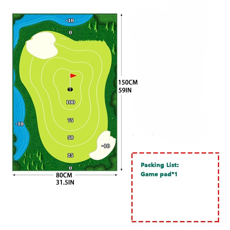 Golf Training Mat For Swing Practice Pads 5 Golf Training Mat For Swing Practice Pads - Image 5