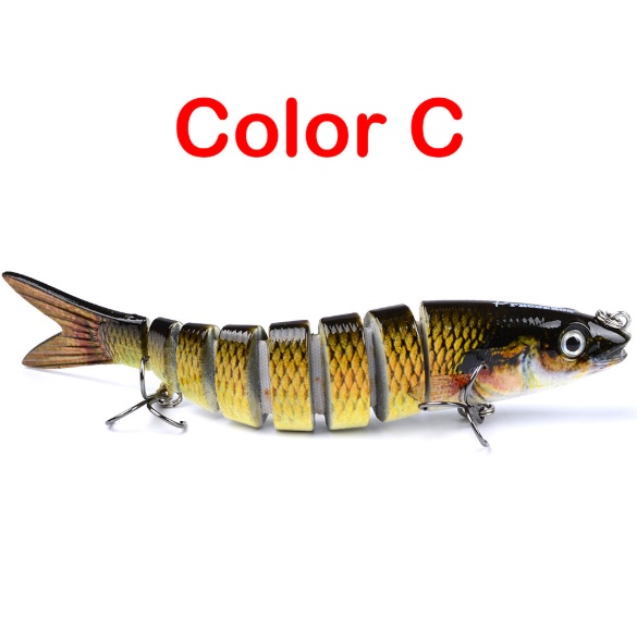Artificial Multi Jointed Fishing Lures 4 Artificial Multi Jointed Fishing Lures - Image 4