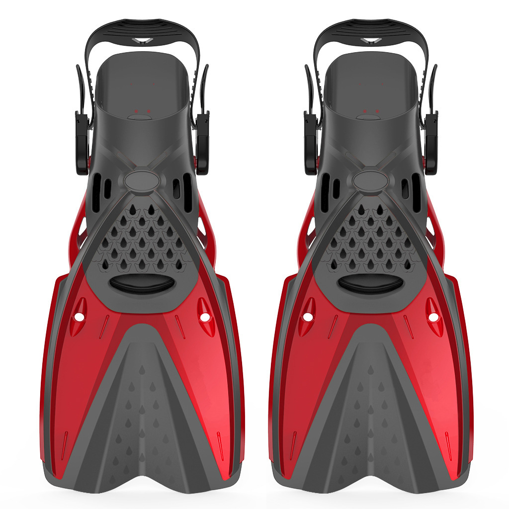 Adult Snorkel Fins Lightweight Swim Diving Flippers 2 Adult Snorkel Fins Lightweight Swim Diving Flippers - Image 2