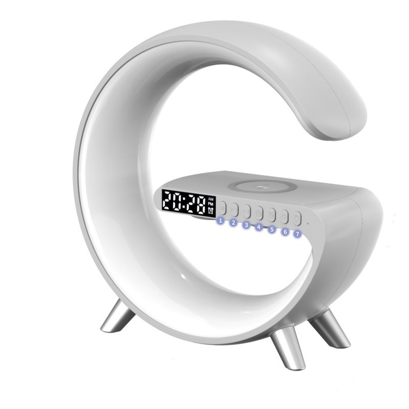 New Intelligent LED Lamp Bluetooth Speaker Wireless Charger 2 New Intelligent LED Lamp Bluetooth Speaker Wireless Charger - Image 2