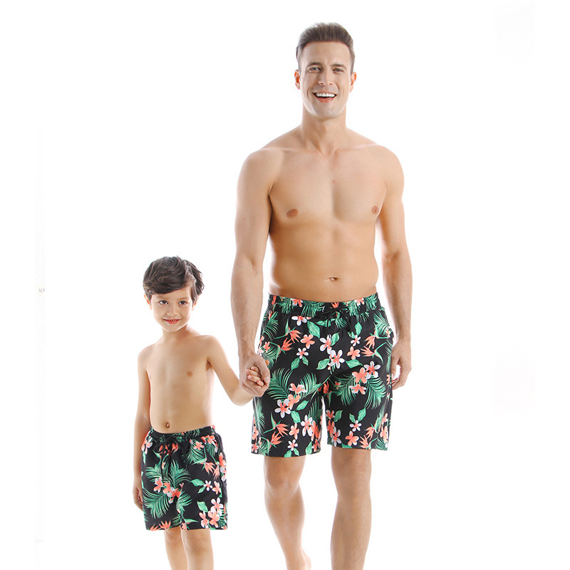 Parent Child Quick Drying Swimwear 1 Parent Child Quick Drying Swimwear