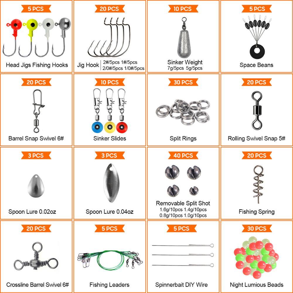 Sea Fishing 246 Pieces Set Box Set Storage Box Full Set Of Fishing Accessories Bait 7 Sea Fishing 246 Pieces Set Box Set Storage Box Full Set Of Fishing Accessories Bait - Image 7
