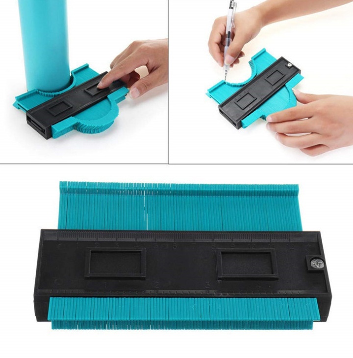 Radial Ruler Contour Gauge Taker Profile Gauge 9 Radial Ruler Contour Gauge Taker Profile Gauge - Image 9