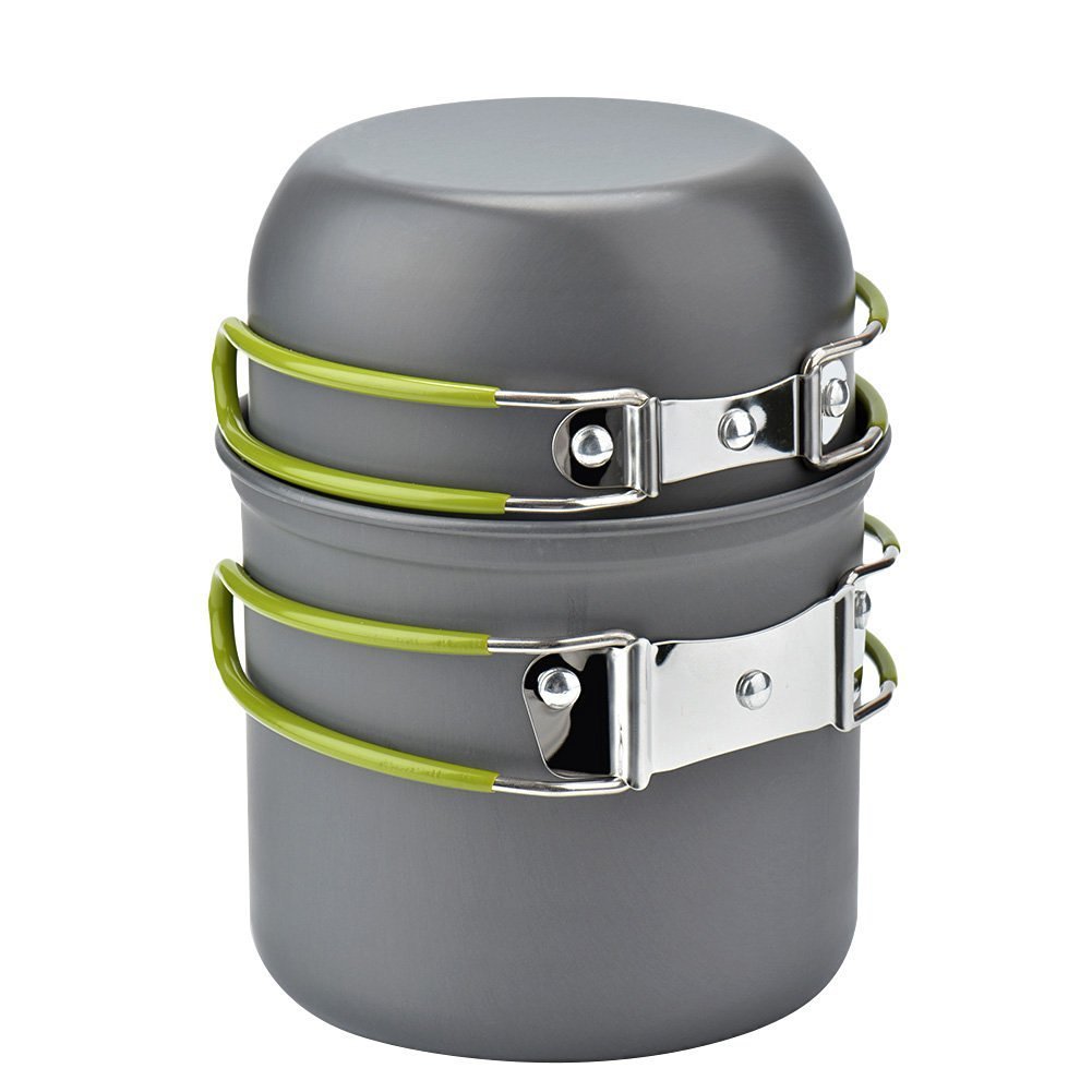 Camping Cookware Kit Aluminum Tableware 5 Camping Cookware Kit Aluminum Tableware - Image 5