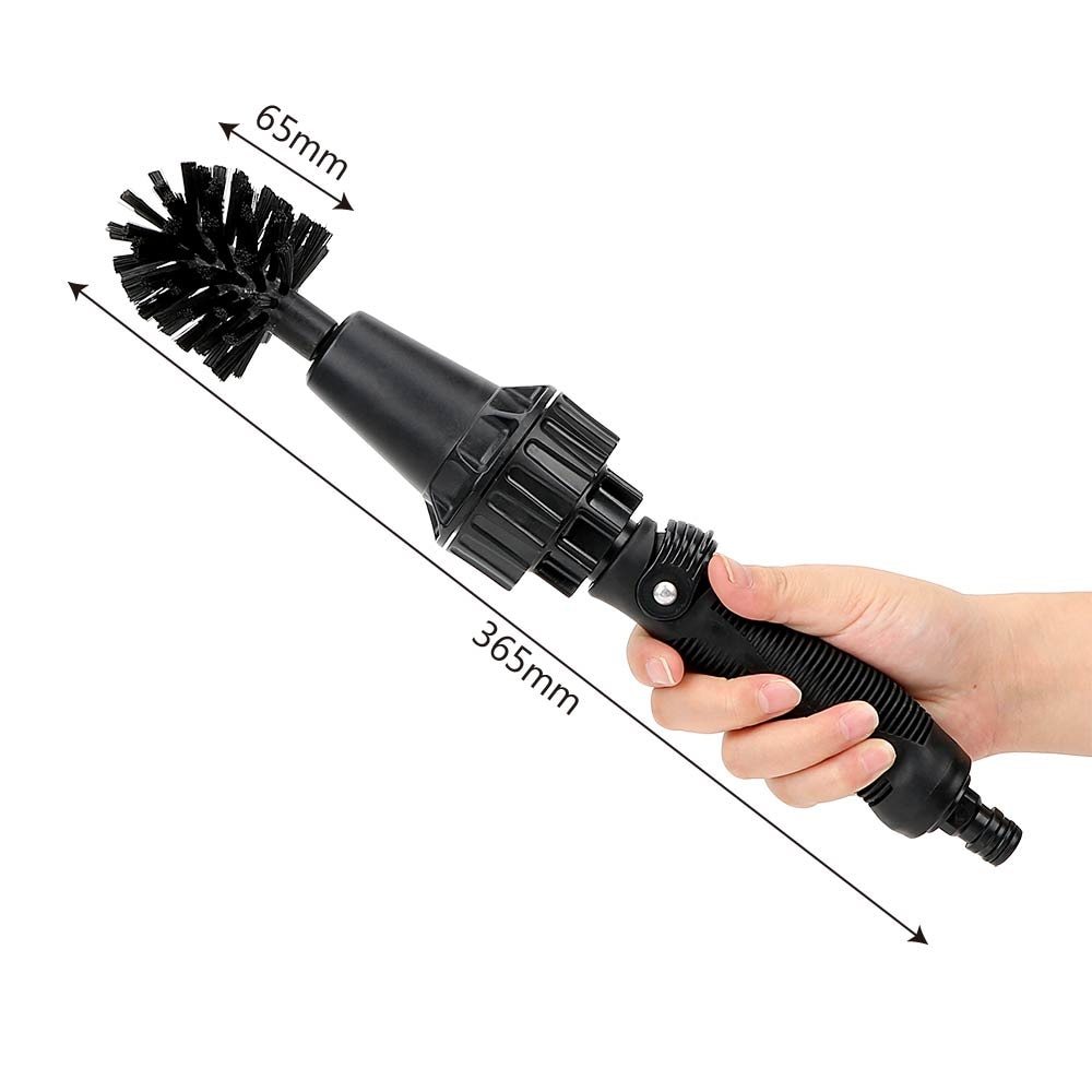 Water-driven Rotary Cleaning Brush Wash Hand-held Water Spray Brush 4 Water-driven Rotary Cleaning Brush Wash Hand-held Water Spray Brush - Image 4