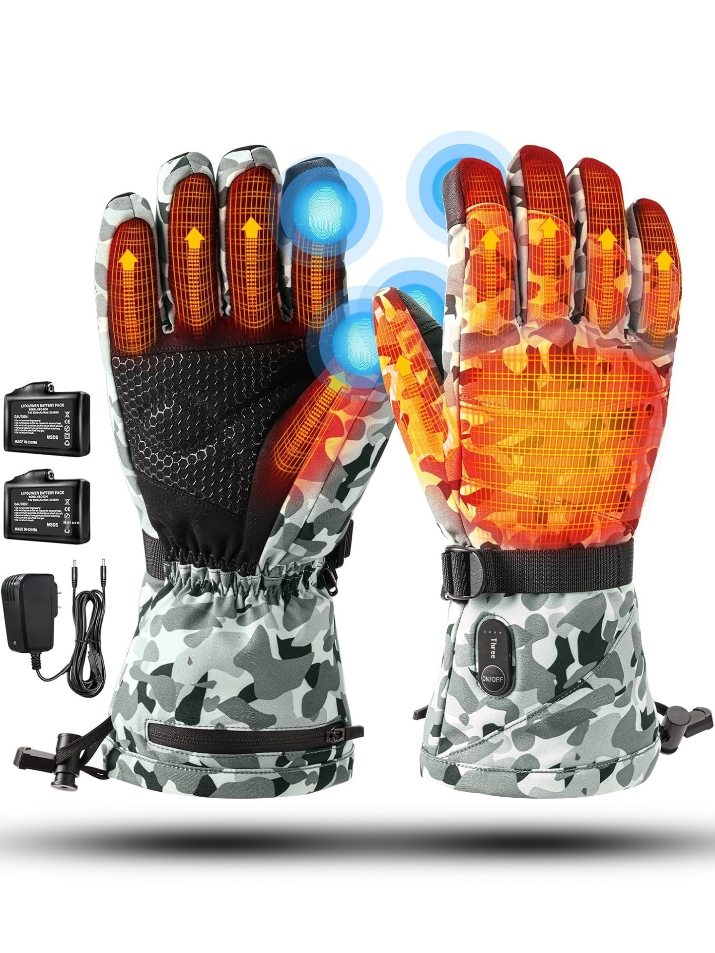 Thickened Heating Gloves 6 Thickened Heating Gloves - Image 6