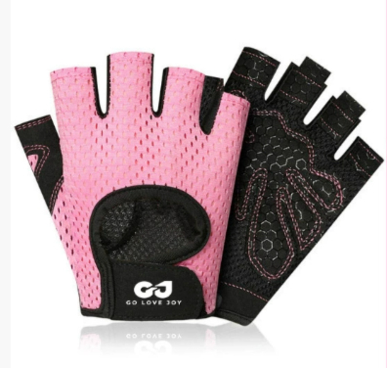 Cycling Butterfly Mesh Breathable Thin Fitness Half-finger Gloves 7 Cycling Butterfly Mesh Breathable Thin Fitness Half-finger Gloves - Image 7