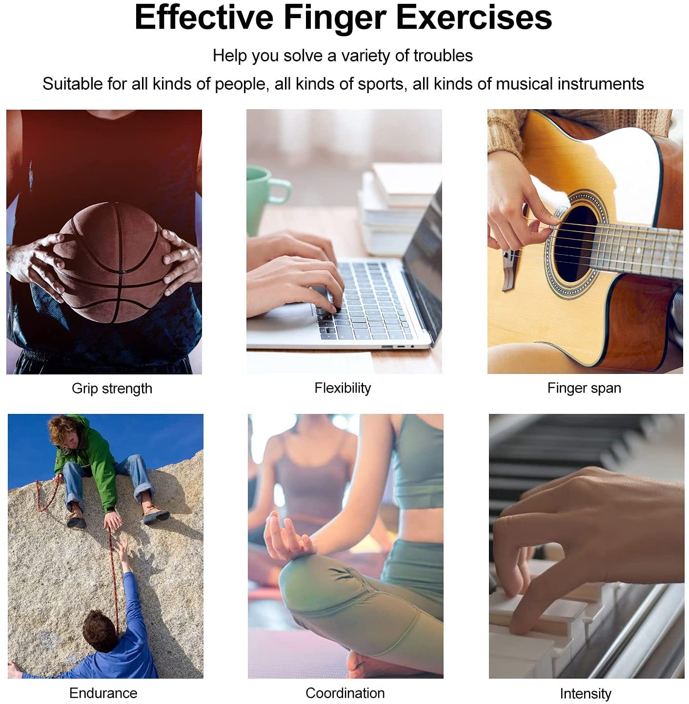 Silicone Grip Device Finger Exercise Stretcher 3 Silicone Grip Device Finger Exercise Stretcher - Image 3