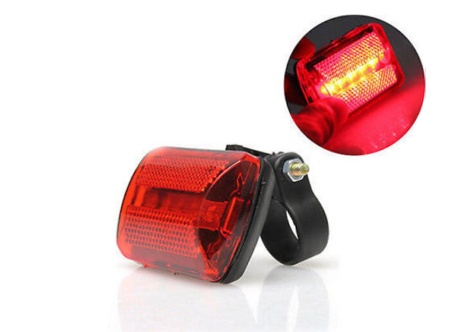 Bicycle Tail Light 5 LED 2 Laser 5 Bicycle Tail Light 5 LED 2 Laser - Image 5