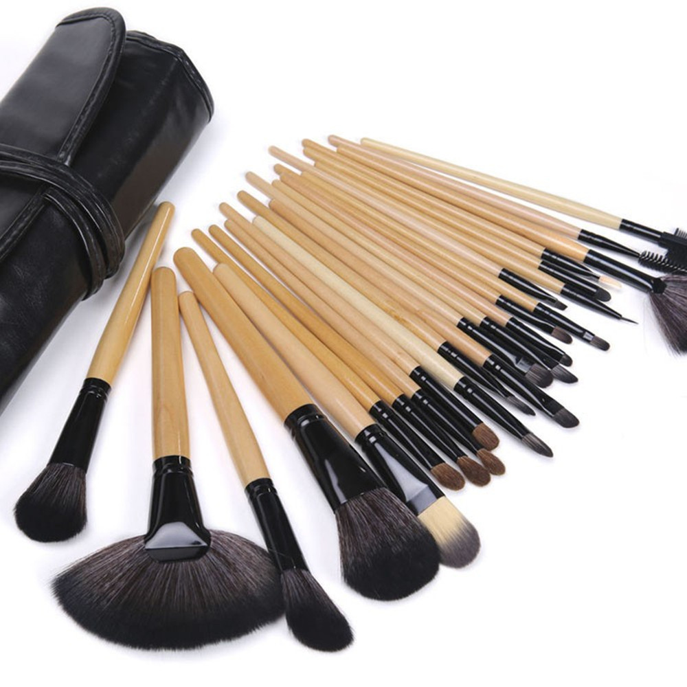 24 Logs Black Makeup Brush Set Brush Beauty Tools Make-up Makeup Brush Set 5 24 Logs Black Makeup Brush Set Brush Beauty Tools Make-up Makeup Brush Set - Image 5