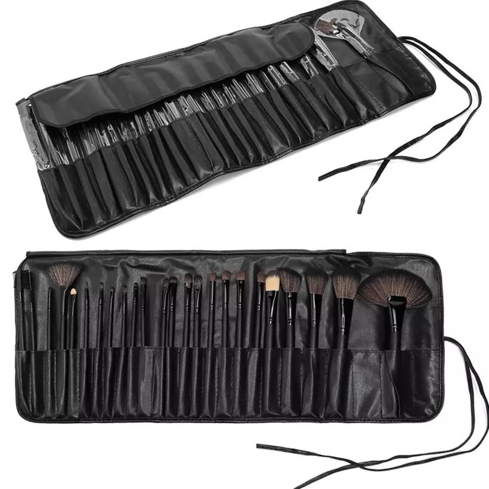 24 Logs Black Makeup Brush Set Brush Beauty Tools Make-up Makeup Brush Set 6 24 Logs Black Makeup Brush Set Brush Beauty Tools Make-up Makeup Brush Set - Image 6
