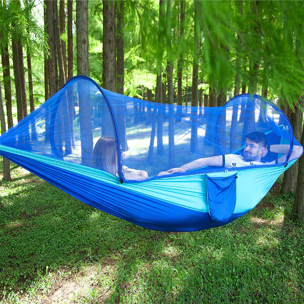 Automatic Quick Opening Hammock With Mosquito Net 3 Automatic Quick Opening Hammock With Mosquito Net - Image 3