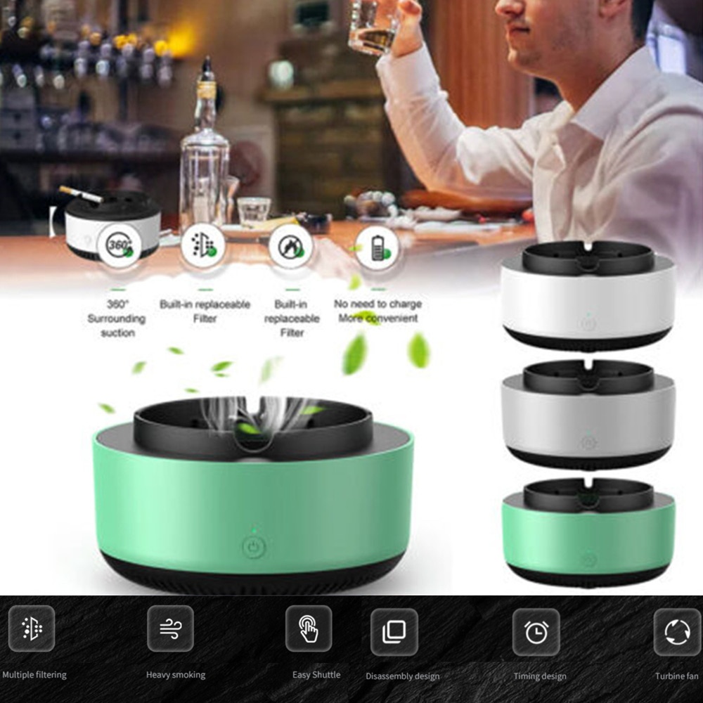 Smoke Removal Air Purification Ashtray 9 Smoke Removal Air Purification Ashtray - Image 9
