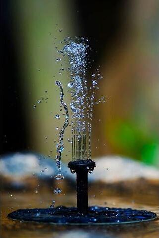 Solar Water Mercury Garden Miniature Floating Fountain 3 Solar Water Mercury Garden Miniature Floating Fountain - Image 3