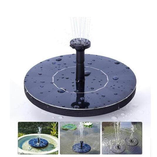 Solar Water Mercury Garden Miniature Floating Fountain 1 Solar Water Mercury Garden Miniature Floating Fountain