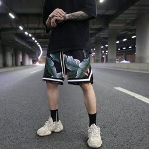 Floral loose shorts
