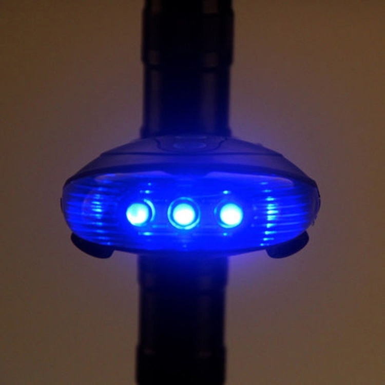 Bicycle Tail Light 5 LED 2 Laser 2 Bicycle Tail Light 5 LED 2 Laser - Image 2