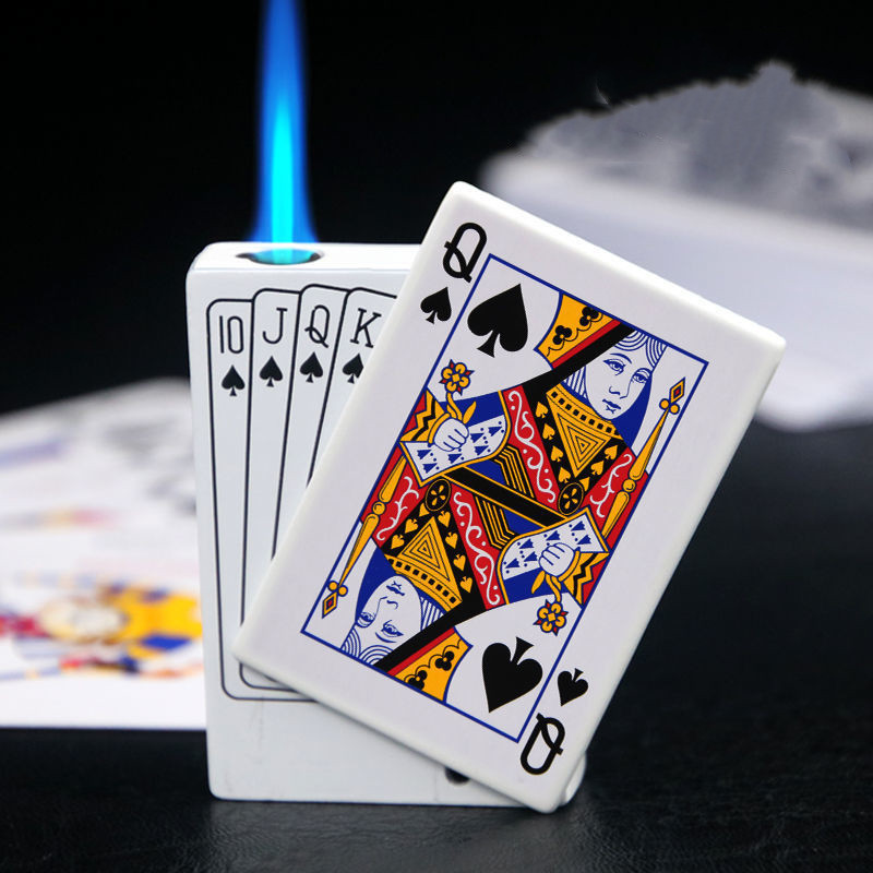 Poker Card Metal Windproof 9 Poker Card Metal Windproof - Image 9