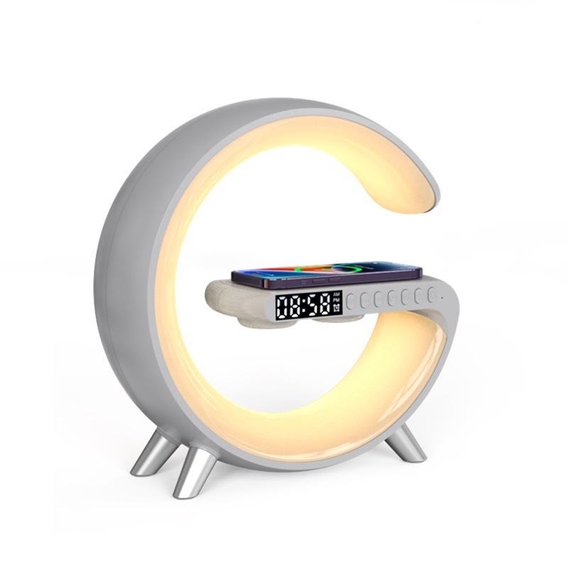 New Intelligent LED Lamp Bluetooth Speaker Wireless Charger 7 New Intelligent LED Lamp Bluetooth Speaker Wireless Charger - Image 7