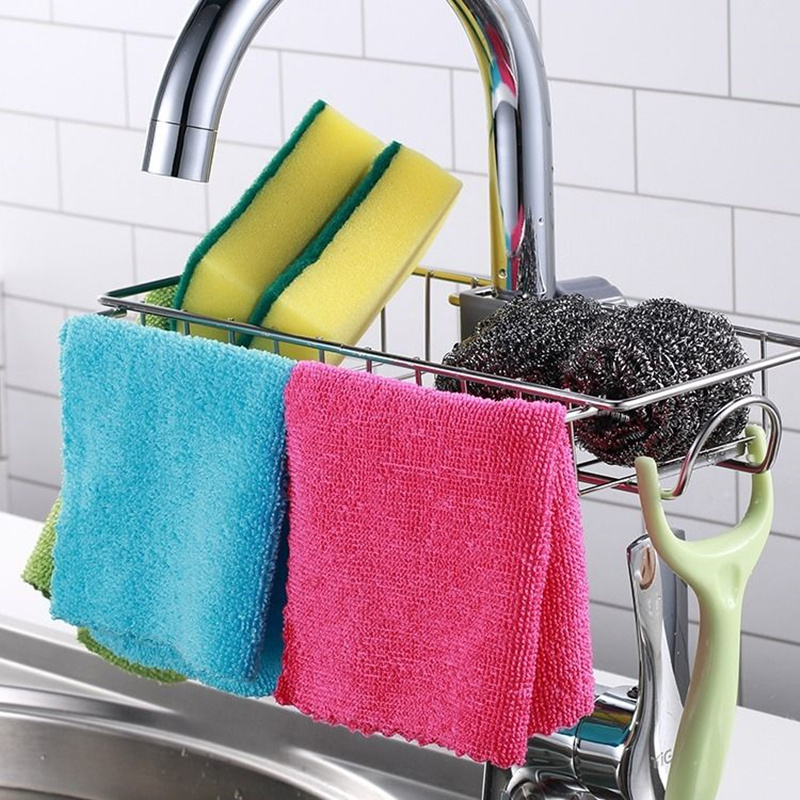 Adjustable Sink Drain Rack for Accessories 9 Adjustable Sink Drain Rack for Accessories - Image 9