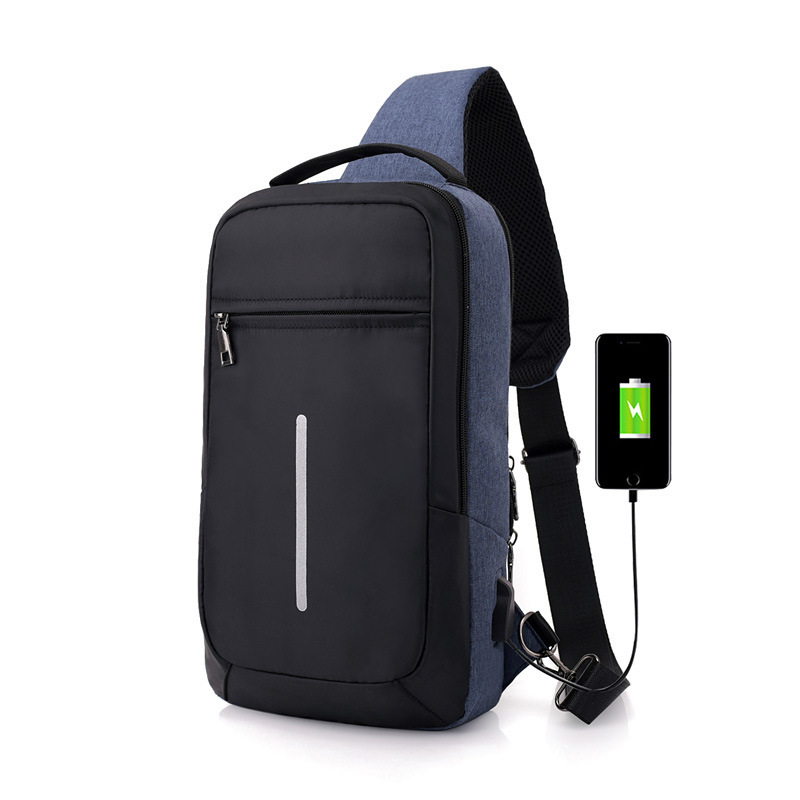 Anti-theft USB Charging Chest Bag 3 Anti-theft USB Charging Chest Bag - Image 3
