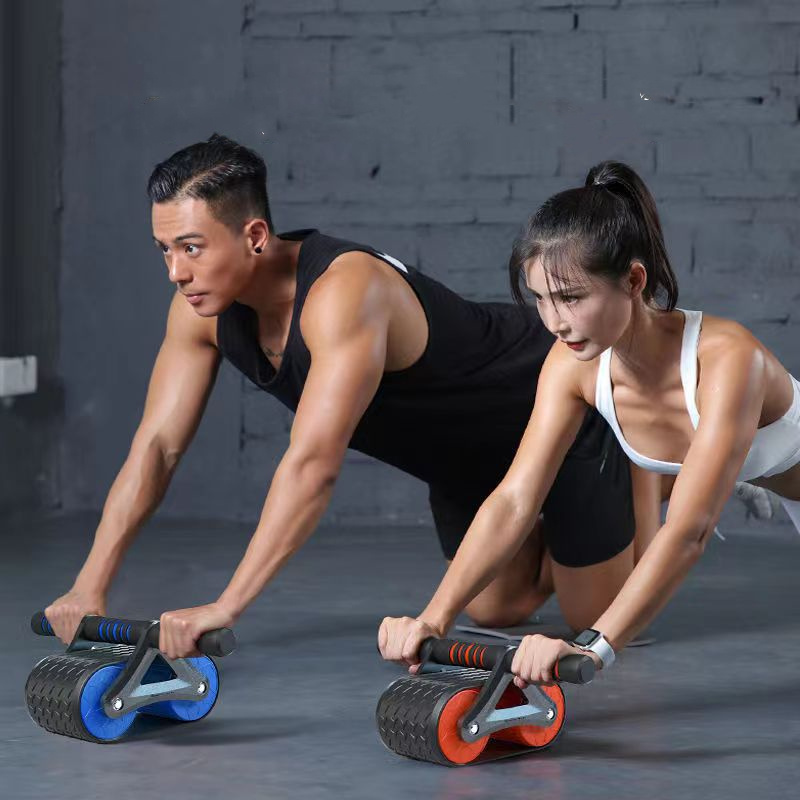 Double Wheel Abdominal Exerciser Abs Roller 2 Double Wheel Abdominal Exerciser Abs Roller - Image 2