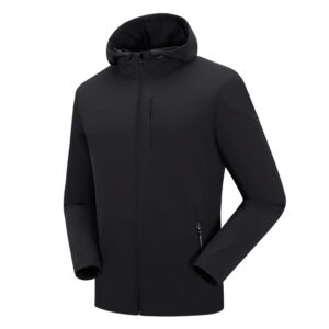 Men's Single Layer Elastic Mountaineering Jackets, Waterproof, Windproof, & Breathable