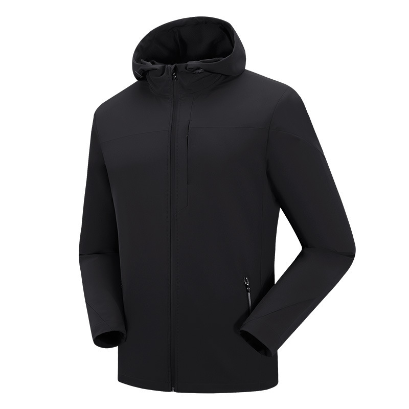 Men's Single Layer Elastic Mountaineering Jackets, Waterproof, Windproof, & Breathable 1 Men's Single Layer Elastic Mountaineering Jackets, Waterproof, Windproof, & Breathable