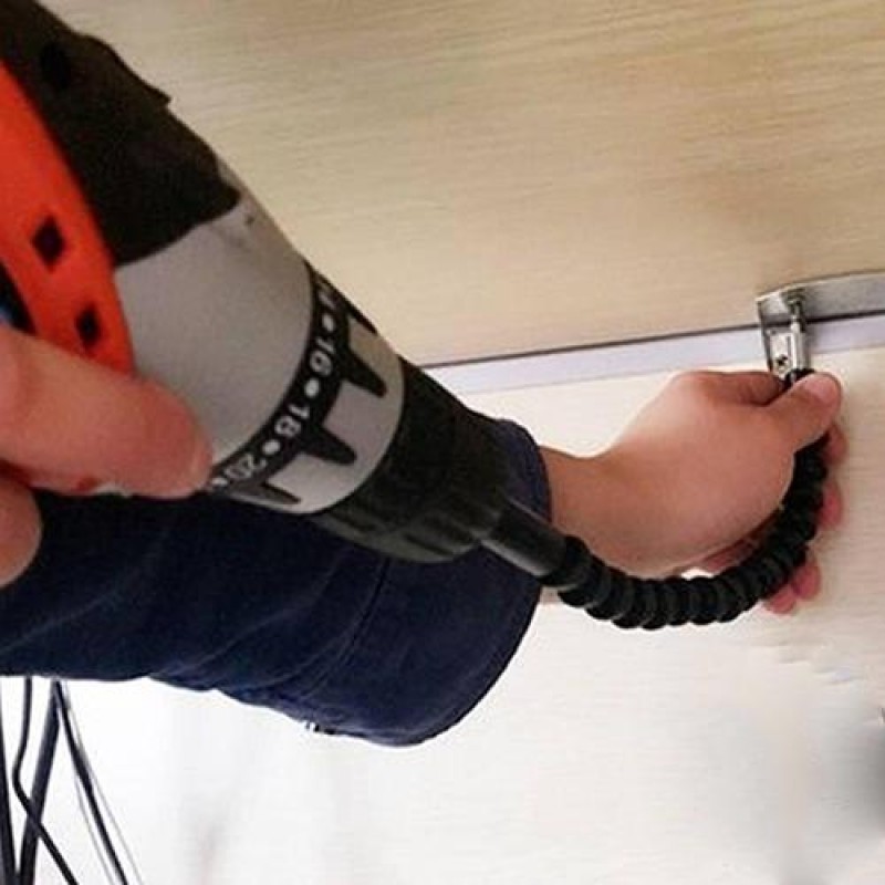 Angle Drill Flexible Shaft Bit Kit Extension Screwdriver Bit Holder+black Universal Flexible Shaft Screwdriver Set 2 Angle Drill Flexible Shaft Bit Kit Extension Screwdriver Bit Holder+black Universal Flexible Shaft Screwdriver Set - Image 2