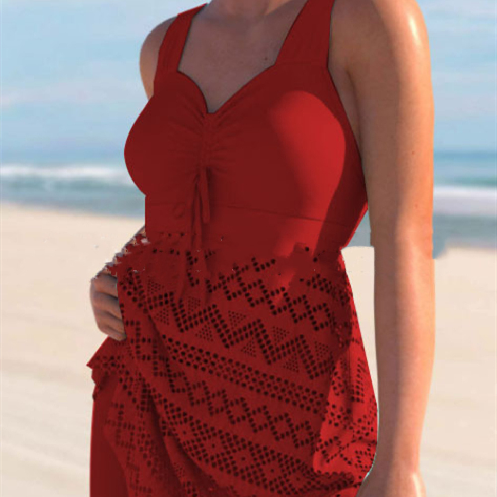 Lace One-piece Swimsuit 8 Lace One-piece Swimsuit - Image 8