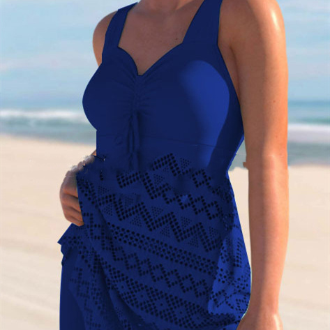 Lace One-piece Swimsuit 9 Lace One-piece Swimsuit - Image 9